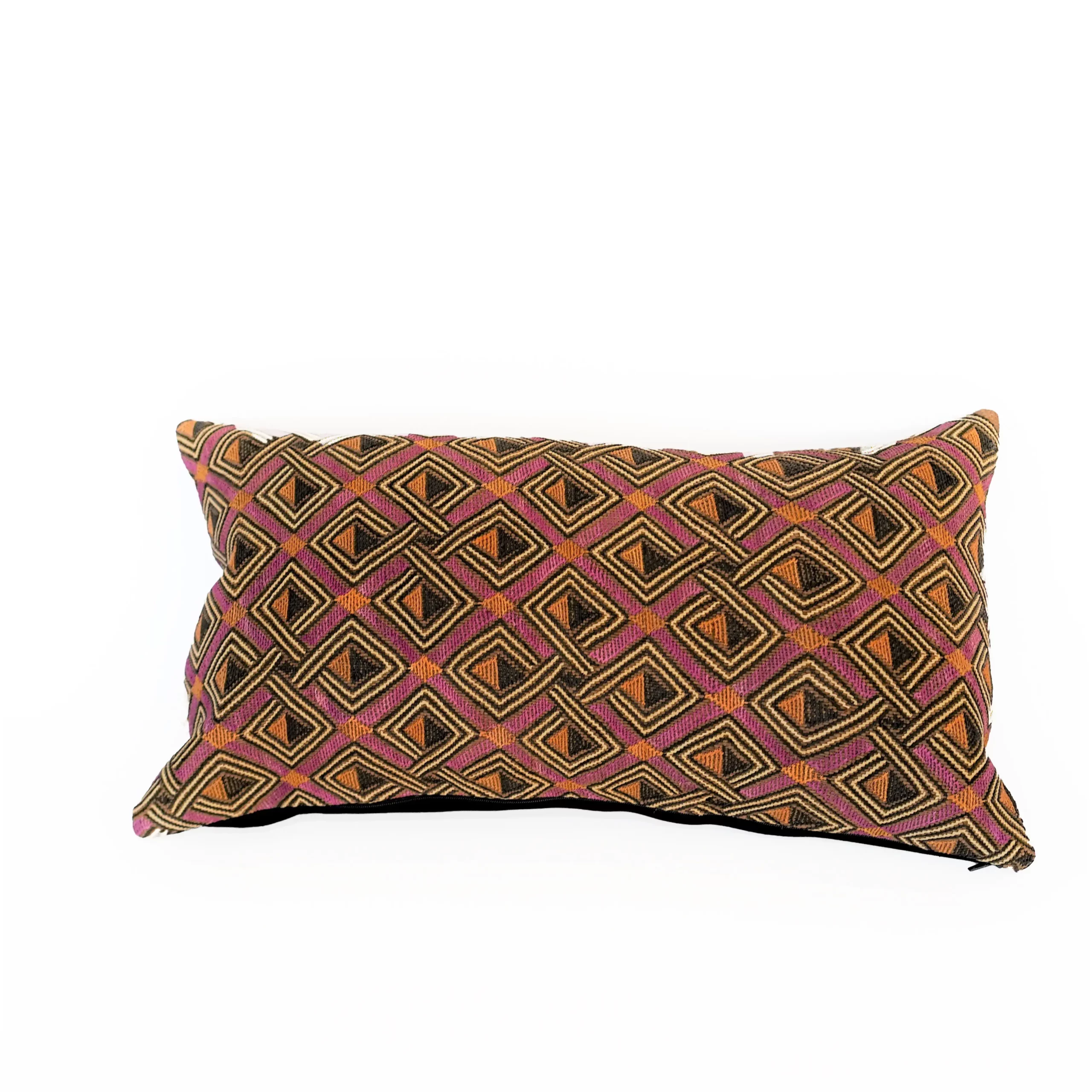 Embroidered Bohemian Pillow Cover